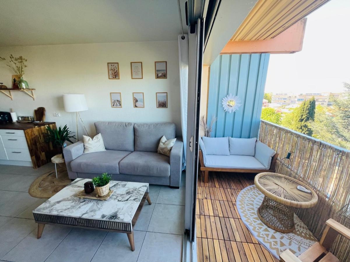 Ferienwohnung Appart' T2 Cosy Balcon Parking - 200M De La Mer Argelès-sur-Mer Exterior foto